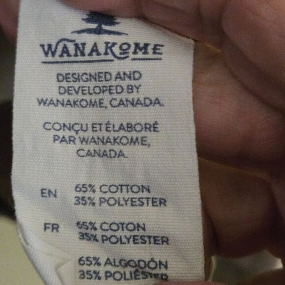 Wanakome Selene Color Block Hoodie Pink Cream Tan Size M - Picture 11 of 11